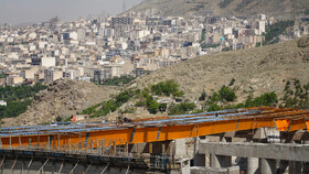 بازدید اعضاء شورای ائتلاف نیروهای انقلاب اسلامی شهر کرج از آزادراه شمالی