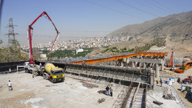 بازدید اعضاء شورای ائتلاف نیروهای انقلاب اسلامی شهر کرج از آزادراه شمالی