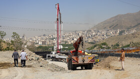 بازدید اعضاء شورای ائتلاف نیروهای انقلاب اسلامی شهر کرج از آزادراه شمالی