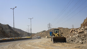 بازدید اعضاء شورای ائتلاف نیروهای انقلاب اسلامی شهر کرج از آزادراه شمالی