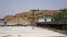 بازدید اعضاء شورای ائتلاف نیروهای انقلاب اسلامی شهر کرج از آزادراه شمالی