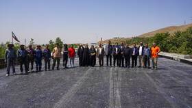 بازدید اعضاء شورای ائتلاف نیروهای انقلاب اسلامی شهر کرج از آزادراه شمالی