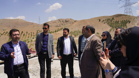 بازدید اعضاء شورای ائتلاف نیروهای انقلاب اسلامی شهر کرج از آزادراه شمالی