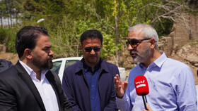 بازدید اعضاء شورای ائتلاف نیروهای انقلاب اسلامی شهر کرج از آزادراه شمالی