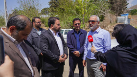 بازدید اعضاء شورای ائتلاف نیروهای انقلاب اسلامی شهر کرج از آزادراه شمالی