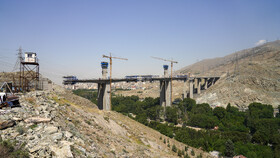 بازدید اعضاء شورای ائتلاف نیروهای انقلاب اسلامی شهر کرج از آزادراه شمالی