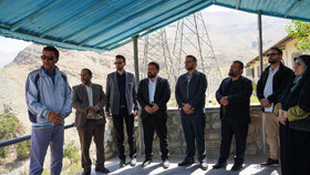 بازدید اعضاء شورای ائتلاف نیروهای انقلاب اسلامی شهر کرج از آزادراه شمالی