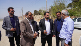 بازدید اعضاء شورای ائتلاف نیروهای انقلاب اسلامی شهر کرج از آزادراه شمالی