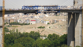 بازدید اعضاء شورای ائتلاف نیروهای انقلاب اسلامی شهر کرج از آزادراه شمالی