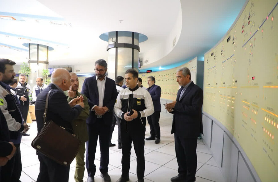 نشست هماندیشی شورای شهر کرج با شرکت بهرهبرداری متروی تهران