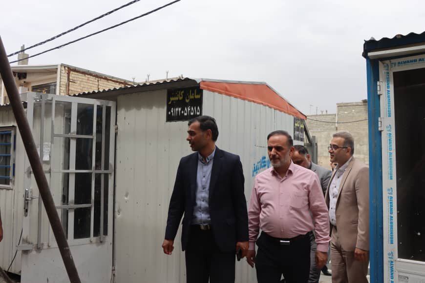 بازدید اعضای شورای شهر از ایستگاه در حال ساخت شعبانآباد