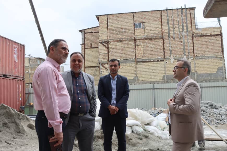 بازدید اعضای شورای شهر از ایستگاه در حال ساخت شعبانآباد