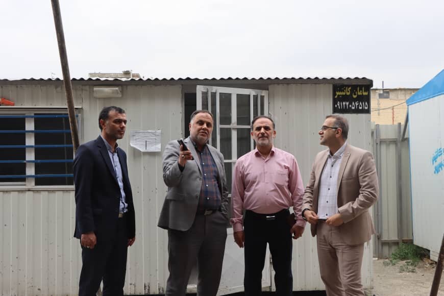 بازدید اعضای شورای شهر از ایستگاه در حال ساخت شعبانآباد