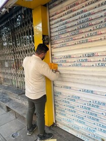 برخورد قاطع با سد معبر در منطقه۱ /صنوف متخلف پلمپ شدند
