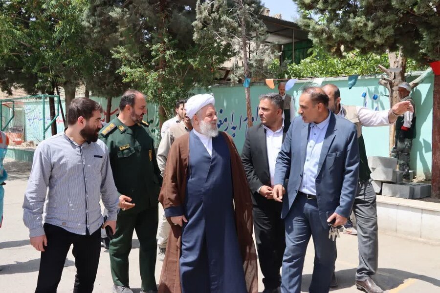 تقدیر نماینده ولی فقیه در سپاه از بسیج شهرداری/ ۲ مدرسه بازسازی شد