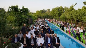 افتتاحیه مجموعه رفاهی و تفرحی کوهرج باغ محمد شهر