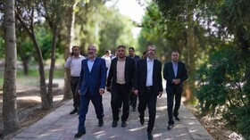 افتتاحیه مجموعه رفاهی و تفرحی کوهرج باغ محمد شهر