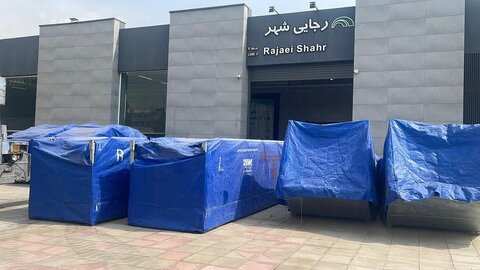 پله برقی ایستگاه مترو رجایی شهر