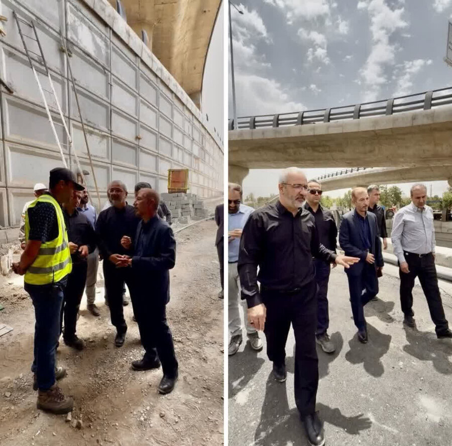 تکمیل تقاطع جمهوری موجب توسعه فضای سبز،تسهیل ترافیک و کاهش آلایندگی