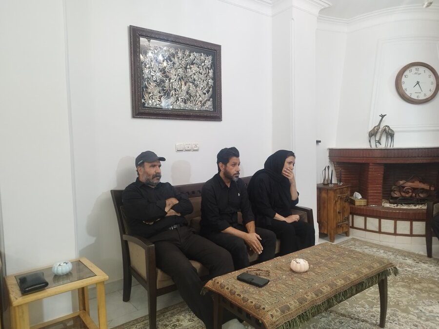 دیدار اعضای شورای شهر با خانواده معظم شهید دانشی