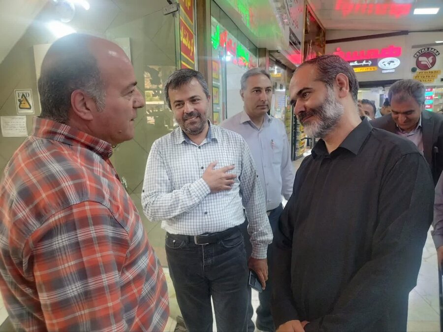 حضور سرزده نماینده مجلس و عضو شورا در ترمینال شهید کلانتری