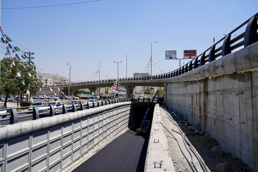 افتتاح همزمان دو پروژه عمرانی کلیدی در کرج