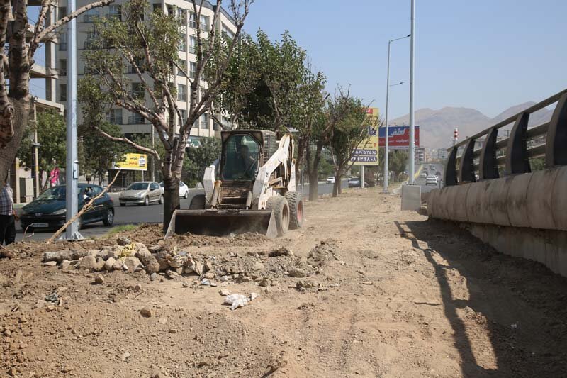 نقش‌آفرینی شبانه‌روزی ماشین‌آلات سازمان مدیریت پسماند