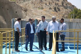 همدانی‌ها از چهارمین تصفیه‌خانه فاضلاب محلی کرج بازدید کردند