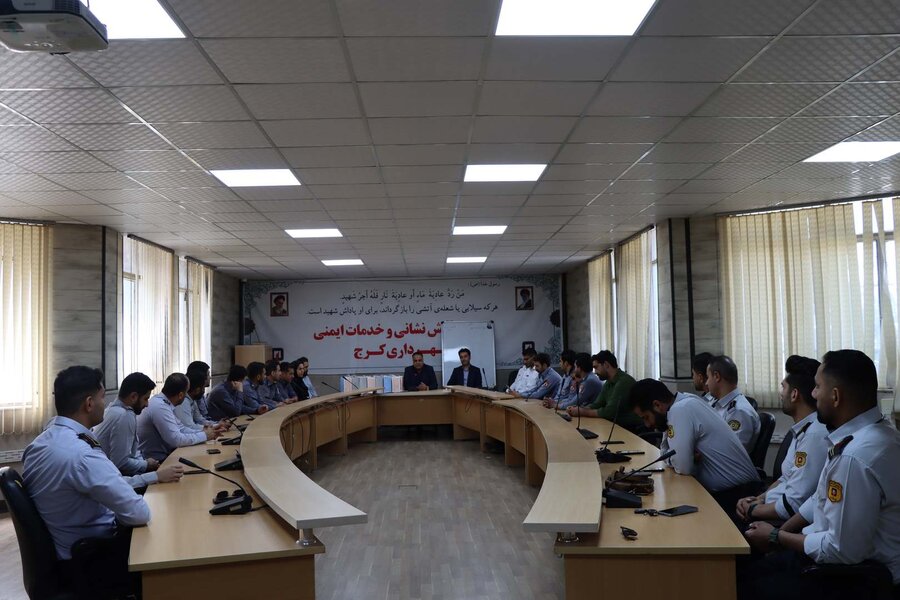 آتشنشانان چهار شهر کشور در کرج حضور یافتند