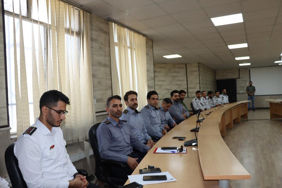 آتشنشانان چهار شهر کشور در کرج حضور یافتند