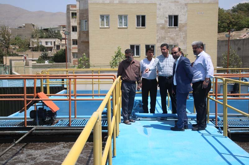 همدانیها از چهارمین تصفیهخانه فاضلاب محلی کرج بازدید کردند