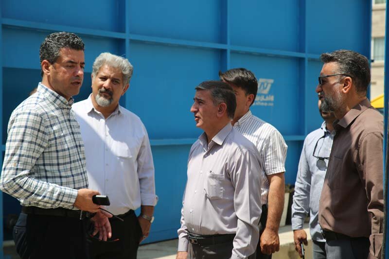 همدانیها از چهارمین تصفیهخانه فاضلاب محلی کرج بازدید کردند
