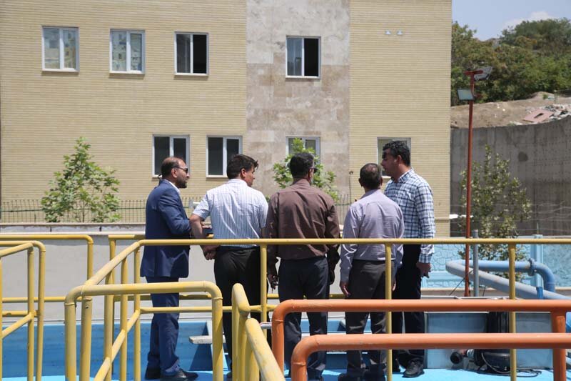همدانی‌ها از چهارمین تصفیه‌خانه فاضلاب محلی کرج بازدید کردند