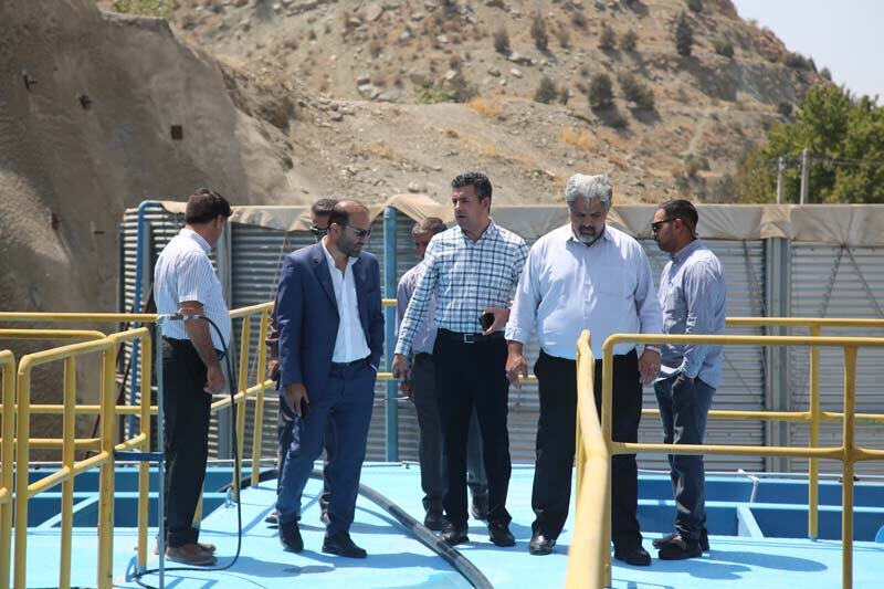 همدانیها از چهارمین تصفیهخانه فاضلاب محلی کرج بازدید کردند