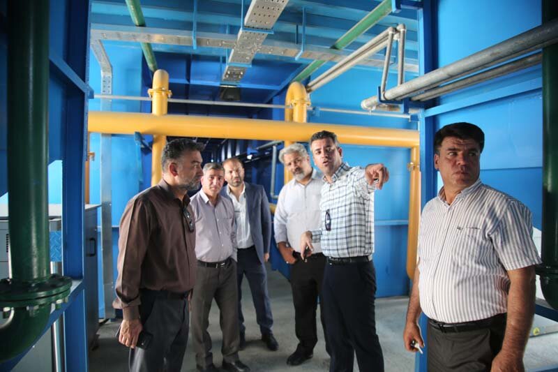 همدانیها از چهارمین تصفیهخانه فاضلاب محلی کرج بازدید کردند