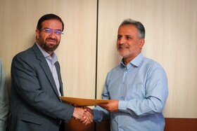 آیین معارفه سرپرست اداره کل پشتیبانی برگزار شد