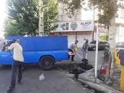 پاکسازی جوی‌ها و نهرهای منطقه ۲ کرج برای مقابله با آلودگی و بیماری‌ها
