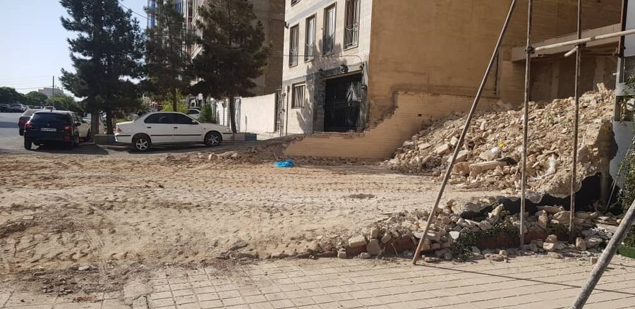 تعریض بلوار بیهقی با آزادسازی یک ملک مسکونی