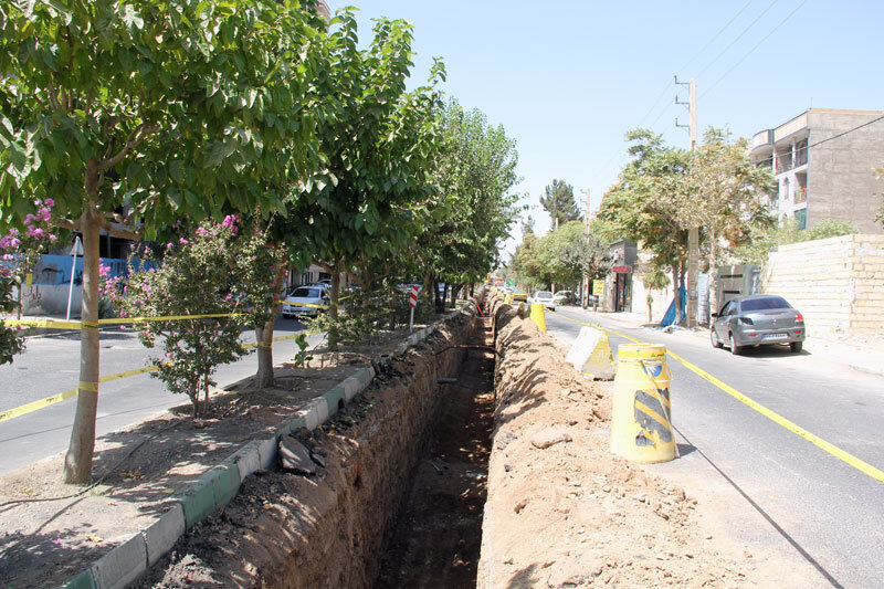 پروژه جمعآوری آبهای سطحی خیابان شبنم ۷ کلید خورد