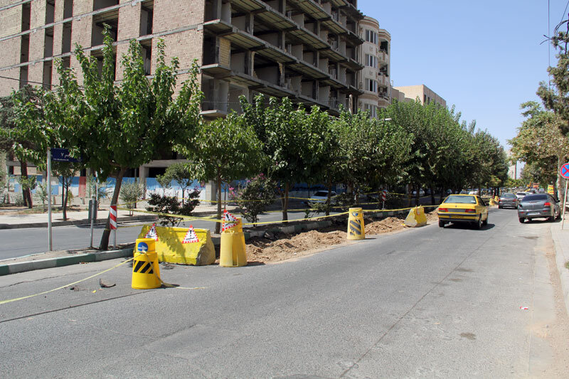 پروژه جمعآوری آبهای سطحی خیابان شبنم ۷ کلید خورد