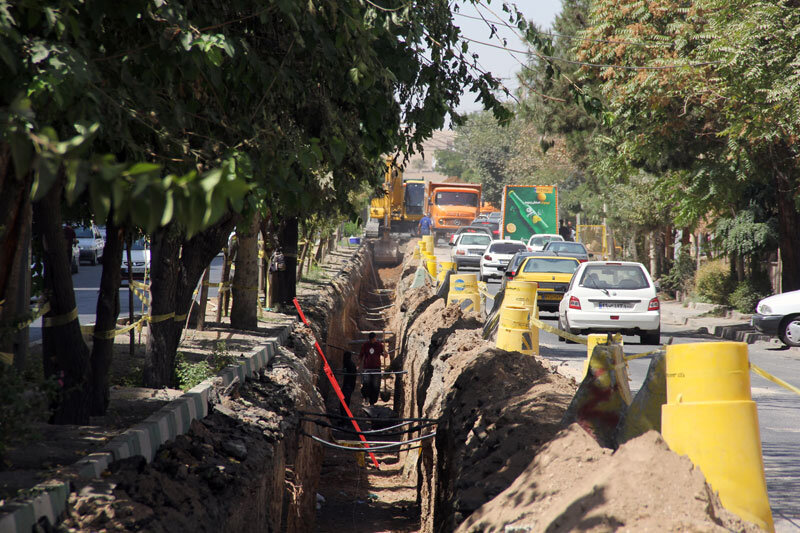 پروژه جمعآوری آبهای سطحی خیابان شبنم ۷ کلید خورد