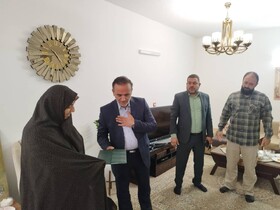 ادای احترام به مقام شامخ شهدای جنگ ۱۲ روزه