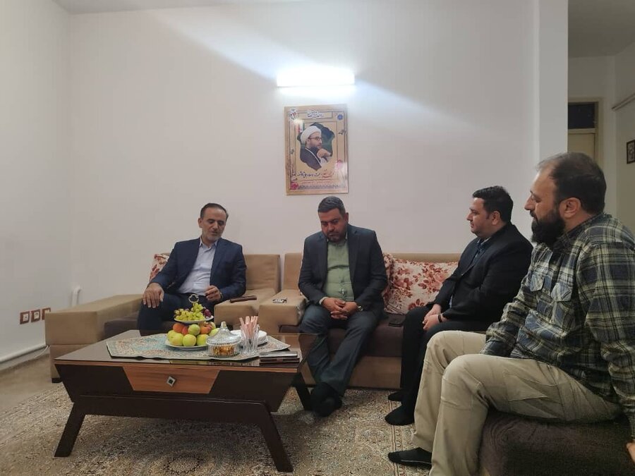 ادای احترام به مقام شامخ شهدای جنگ ۱۲ روزه