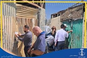 پلمب ۵ مرکز غیرمجاز جمعآوری پسماند خشک در منطقه چنارک کرج 1