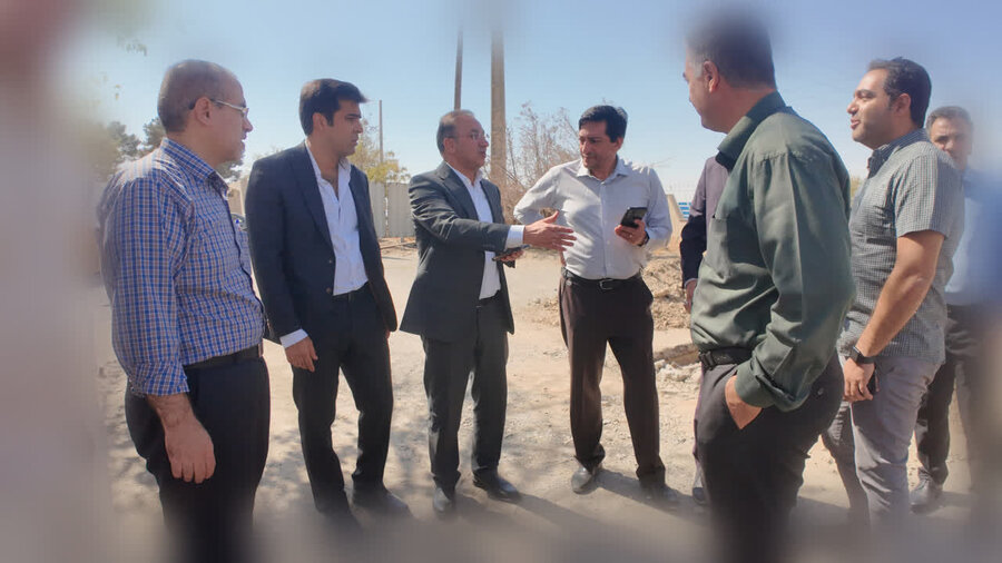 جلسه هماهنگی آغاز عملیات اجرایی تقاطع غیرهمسطح شیخ آباد - ریل راهآهن برگزار شد