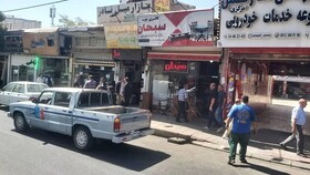 منطقه 7 شهرداری کرج از دو کانون مهم سد معبر پاکسازی شد