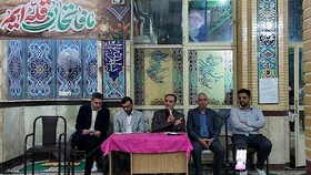 مسئولان شهری کرج با مردم محله حسین‌آباد دیدار کردند
