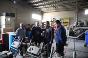 بازدید رئیس سازمان مدیریت پسماند از تجهیزات موتوری