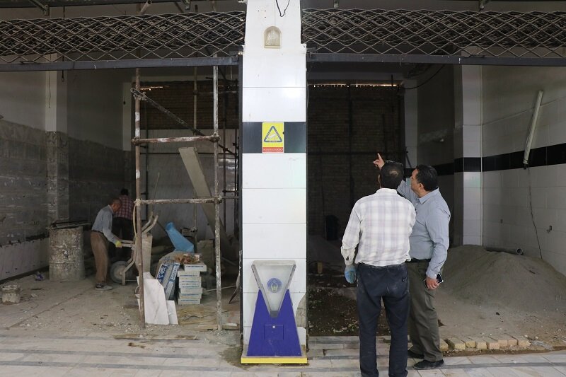 بازار روز کیانمهر مرمت و بازسازی میشود