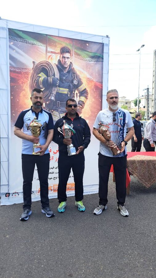 کرج نایب قهرمان مسابقات چالش ملی آتشنشانان کشور شد